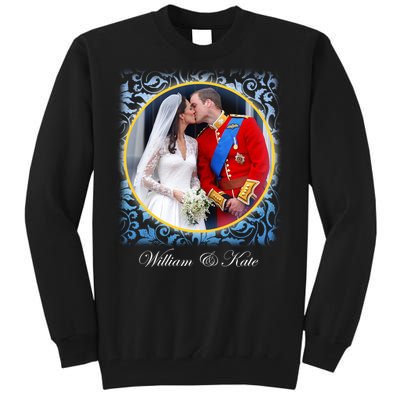 William & Kate Royal Wedding Photo Tall Sweatshirt