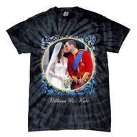 William & Kate Royal Wedding Photo Tie-Dye T-Shirt