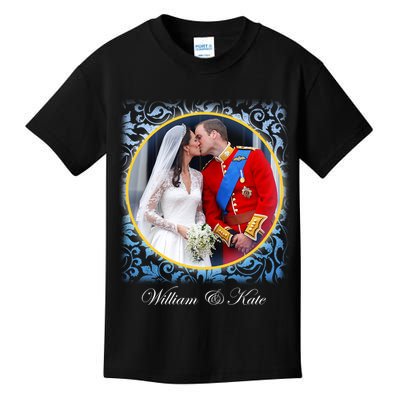 William & Kate Royal Wedding Photo Kids T-Shirt