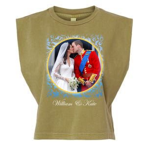 William & Kate Royal Wedding Photo Garment-Dyed Women's Muscle Tee