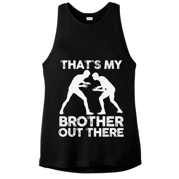wrestling is My Favorite Season wrestling Lovers wrestlers Ladies PosiCharge Tri-Blend Wicking Tank