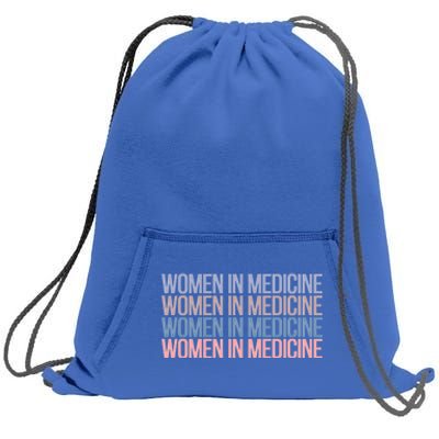 Wo In Medicine School Gift Sweatshirt Cinch Pack Bag