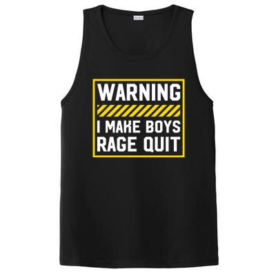 Warning I Make Rage Quit Gaming Gamer Games Cool Gift PosiCharge Competitor Tank