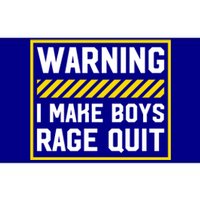 Warning I Make Rage Quit Gaming Gamer Games Cool Gift Bumper Sticker