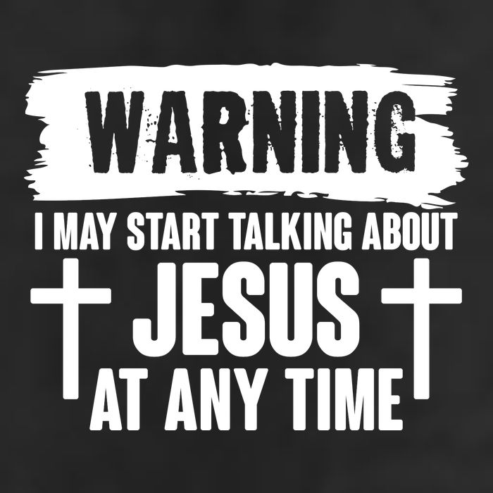 Warning I May Start Talking About Jesus At Any Time Cool Comfort Performance Bucket Hat