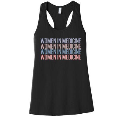 Women In Medicine School Women's Racerback Tank