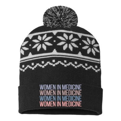 Women In Medicine School USA-Made Snowflake Beanie