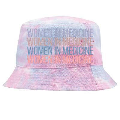 Women In Medicine School Tie-Dyed Bucket Hat