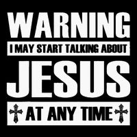 Warning I May Start Talking About Jesus Impact Tech Backpack