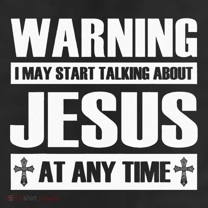 Warning I May Start Talking About Jesus 11oz C Handle Ceramic Mug
