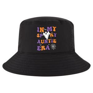 Women In My Spooky Aunt Era Funny Groovy Halloween Gift Cool Comfort Performance Bucket Hat