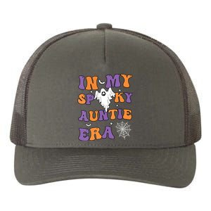 Women In My Spooky Aunt Era Funny Groovy Halloween Gift Yupoong Adult 5-Panel Trucker Hat