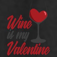 Wine Is My Valentine Drunk Alcohol Lover Funny Vfunny Giftday Gift Beanie