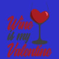 Wine Is My Valentine Drunk Alcohol Lover Funny Vfunny Giftday Gift Tank Top