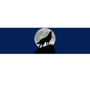 Wolf In Moon Light T Cool Full Dog Pup Howling Bumper Sticker