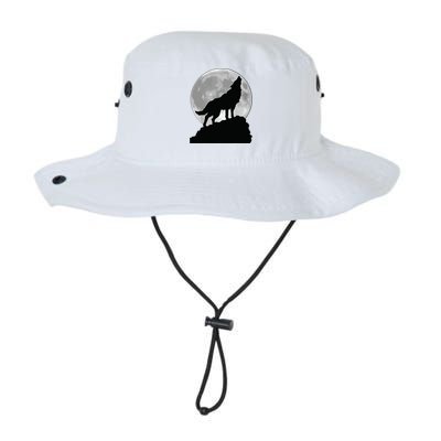 Wolf In Moon Light T Cool Full Dog Pup Howling Legacy Cool Fit Booney Bucket Hat