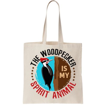 Woodpecker Is My Spirit Animal Bird Watcher Nerd Birder Bag