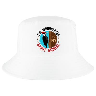 Woodpecker Is My Spirit Animal Bird Watcher Nerd Birder Cool Comfort Performance Bucket Hat