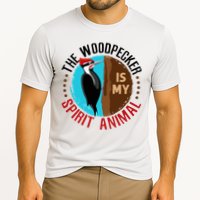 Woodpecker Is My Spirit Animal Bird Watcher Nerd Birder Cooling Performance Crew T-Shirt