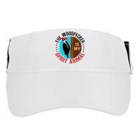 Woodpecker Is My Spirit Animal Bird Watcher Nerd Birder Adult Drive Performance Visor