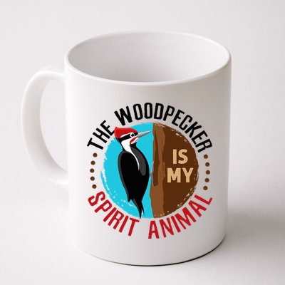 Woodpecker Is My Spirit Animal Bird Watcher Nerd Birder Mug