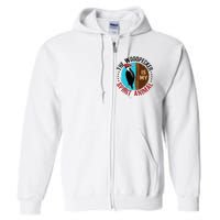 Woodpecker Is My Spirit Animal Bird Watcher Nerd Birder Full Zip Hoodie