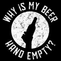 Why Is My Beer Hand Empty Mousepad
