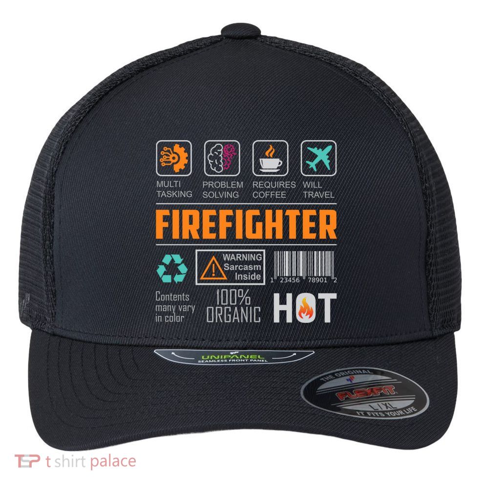 What It Means To Be A Firefighter Flexfit Unipanel Trucker Cap