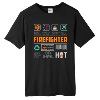 What It Means To Be A Firefighter Tall Fusion ChromaSoft Performance T-Shirt