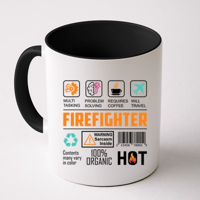 What It Means To Be A Firefighter Mug