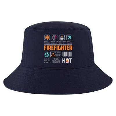 What It Means To Be A Firefighter Cool Comfort Performance Bucket Hat
