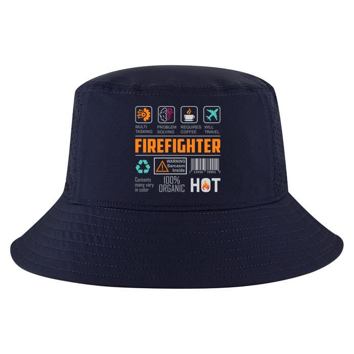 What It Means To Be A Firefighter Cool Comfort Performance Bucket Hat
