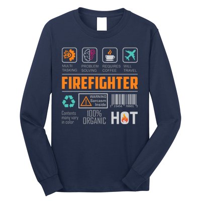 What It Means To Be A Firefighter Long Sleeve Shirt