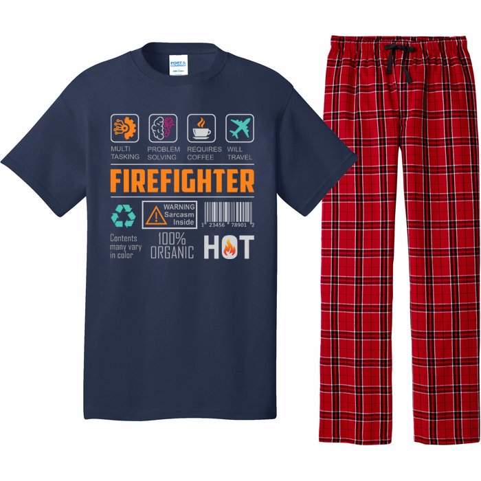 What It Means To Be A Firefighter Pajama Set