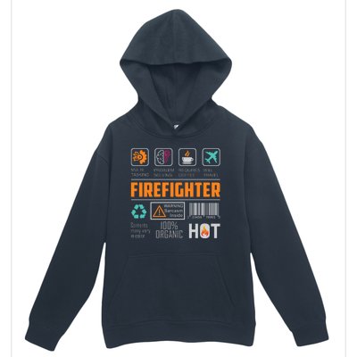 What It Means To Be A Firefighter Urban Pullover Hoodie