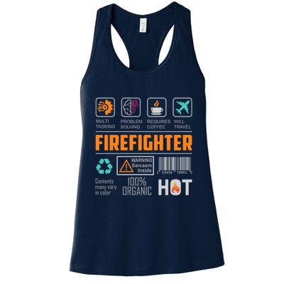 What It Means To Be A Firefighter Womens Tank Top