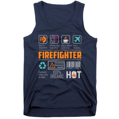 What It Means To Be A Firefighter Tank Top