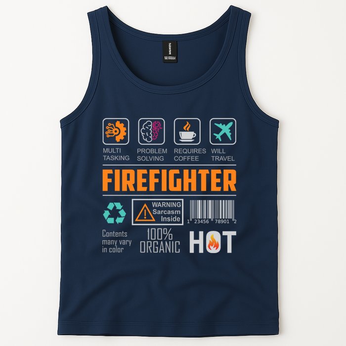 What It Means To Be A Firefighter Tank Top