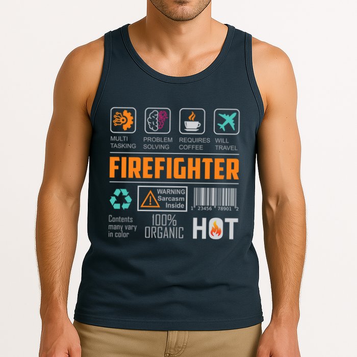 What It Means To Be A Firefighter Tank Top