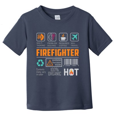 What It Means To Be A Firefighter Toddler T-Shirt