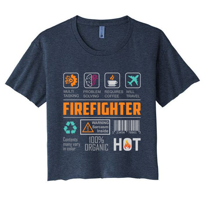 What It Means To Be A Firefighter Crop Top