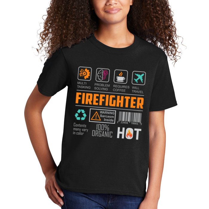 What It Means To Be A Firefighter Kids T-Shirt