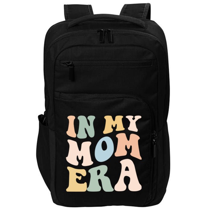 Women In My Mom Era Lover Groovy Retro Mama Mothers Day Impact Tech Backpack