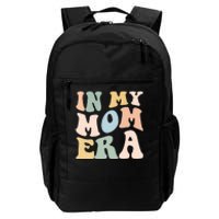 Women In My Mom Era Lover Groovy Retro Mama Mothers Day Daily Commute Backpack