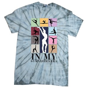 Women In My Gymnastics Era Retro Gymnast Lover Tie-Dye T-Shirt