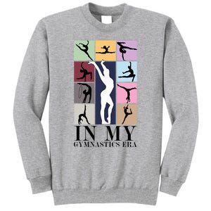 Women In My Gymnastics Era Retro Gymnast Lover Tall Sweatshirt