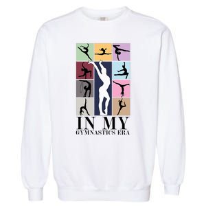 Women In My Gymnastics Era Retro Gymnast Lover Garment-Dyed Sweatshirt