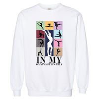 Women In My Gymnastics Era Retro Gymnast Lover Garment-Dyed Sweatshirt