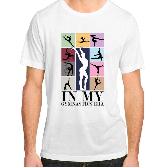 Women In My Gymnastics Era Retro Gymnast Lover Adult ChromaSoft Performance T-Shirt