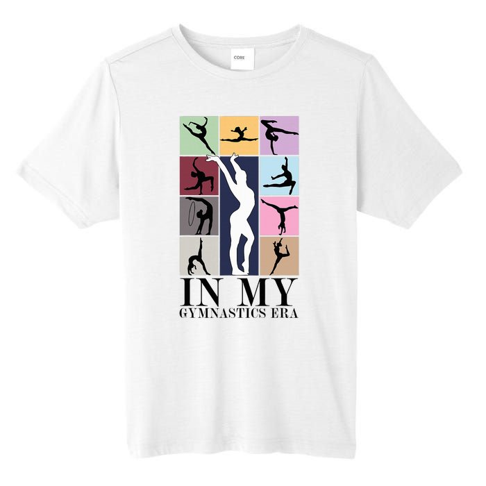 Women In My Gymnastics Era Retro Gymnast Lover Tall Fusion ChromaSoft Performance T-Shirt